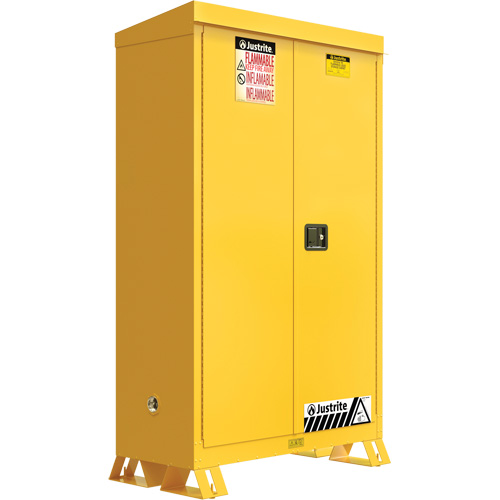 Outdoor Flammable Storage Cabinet, 45 gal., 2 Door, 43" W x 65" H x 18" D Advanced Consulting and Training Ltd.