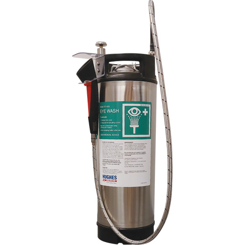 Portable Self-Contained Emergency Wash, Pressurized, 4 gal. Capacity, Meets None Advanced Consulting and Training Ltd.