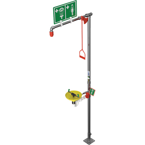 Combination Shower with Open ABS Bowl & Top Inlet, Pedestal Advanced Consulting and Training Ltd.