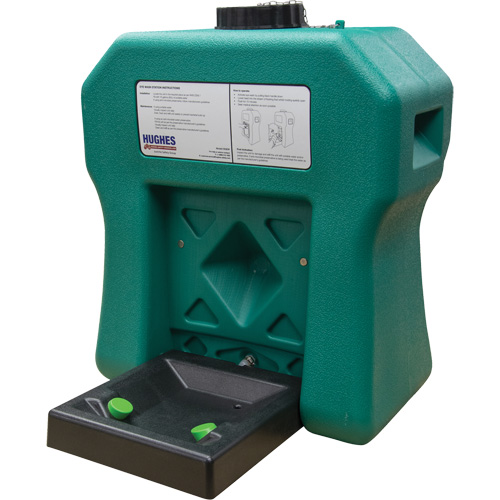 Poste de douche oculaire portable autonome, Aliment&eacute; par gravit&eacute;, Capacit&eacute; 16 gal., Conformit&eacute; ANSI Z358.1 Advanced Consulting and Training Ltd.