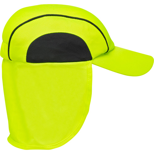 Chapeaux de refroidissement avec voiles pour le cou, Lime haute visibilit&eacute; Advanced Consulting and Training Ltd.