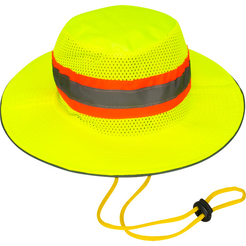 Chapeau de p&ecirc;cheur &agrave; refroidissement par &eacute;vaporation, Lime haute visibilit&eacute; Advanced Consulting and Training Ltd.