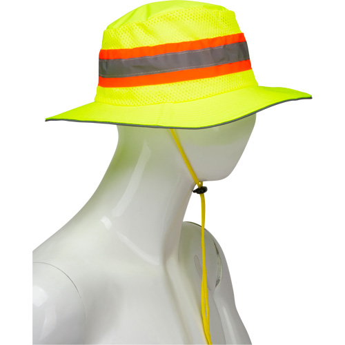 Chapeau de p&ecirc;cheur &agrave; refroidissement par &eacute;vaporation, Lime haute visibilit&eacute; Advanced Consulting and Training Ltd.