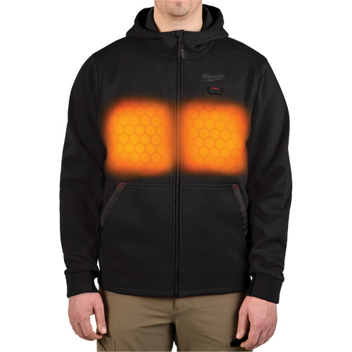 M12 Heated Hoodie (Jacket Only), Men's, X-Large, Black, Poly-Cotton Advanced Consulting and Training Ltd.