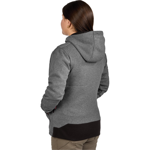 M12 Heated Hoodie with Battery, Women's, X-Large, Grey, Poly-Cotton Advanced Consulting and Training Ltd.