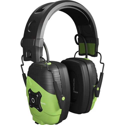 Safety Green Link Aware Bluetooth Earmuffs, Headband Style, 25 dB Advanced Consulting and Training Ltd.