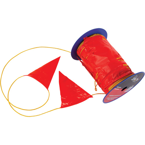 Warning Line with Flags, 328' L, Orange/Yellow Advanced Consulting and Training Ltd.