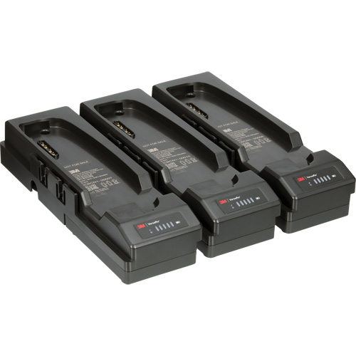 Versaflo 3-Station Battery Charger Pack for Versaflo TR-600 & TR-800 Advanced Consulting and Training Ltd.