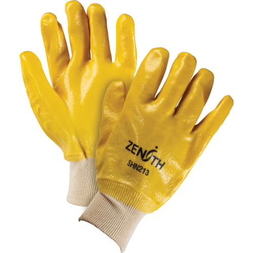 Gants &agrave; fini rugueux et r&eacute;sistants aux produits chimiques, Taille 9, 10" lo, PVC, Doublure en Interlock, 47-mil Advanced Consulting and Training Ltd.
