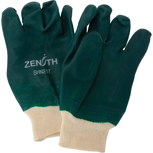 Gants verts &agrave; double enduit, 10" lo, PVC, Doublure en Jersey de coton, 70 mils Advanced Consulting and Training Ltd.