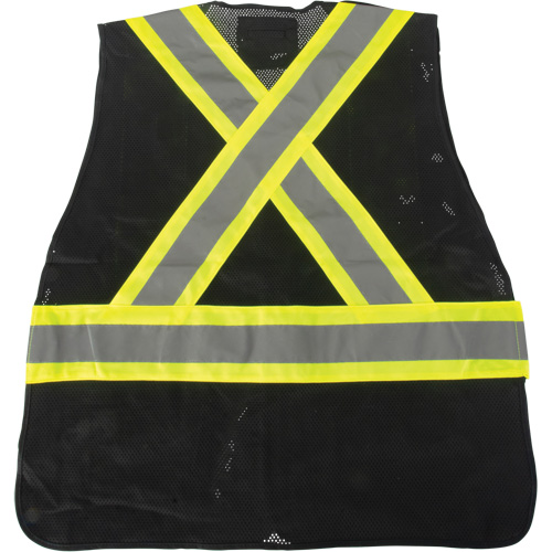 Veste d'arpenteur conforme aux normes de la CSA, Noir, Moyen, Polyester Advanced Consulting and Training Ltd.