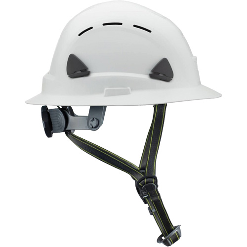 Fibre Metal Climbing Style Helmet with Full Brim, Meets CSA Type 2, Ratchet Suspension, Vented Advanced Consulting and Training Ltd.