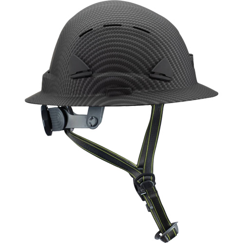 Fibre Metal Climbing Style Helmet with Full Brim, Meets CSA Type 2, Ratchet Suspension, Vented Advanced Consulting and Training Ltd.