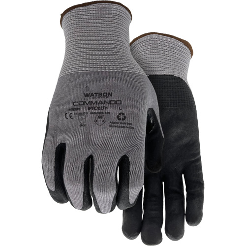 Gants r&eacute;sistant &agrave; la coupe 338 Commando, Taille Petit, Calibre 18, Rev&ecirc;tement Mousse de nitrile, Enveloppe en PEHP/Polyester/Spandex/Acier inoxydable, ASTM ANSI niveau A8/EN 388 niveau F Advanced Consulting and Training Ltd.