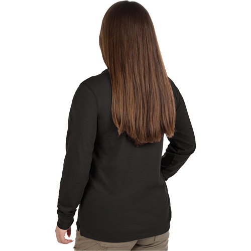 GRIDIRON Long Sleeve Pocket T-Shirt, Women's, X-Small, Grey Advanced Consulting and Training Ltd.
