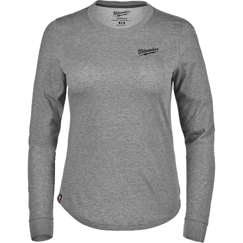 FREEFLEX Long-Sleeve Hybrid T-Shirt, Women's, X-Small, Grey Advanced Consulting and Training Ltd.