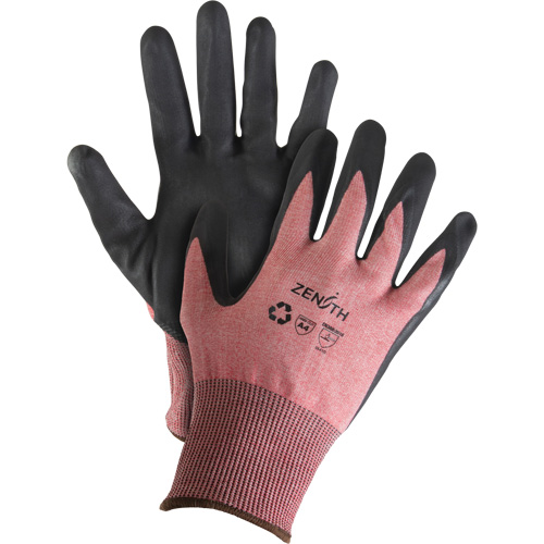 Gants &eacute;cologiques, l&eacute;gers, et r&eacute;sistants &agrave; la coupe, &agrave; haute dext&eacute;rit&eacute;, Taille 8, Calibre 18, Rev&ecirc;tement Mousse de nitrile, Enveloppe en Acier inoxydable/PEHP/rPET, ASTM ANSI niveau A4 Advanced Consulting and Training Ltd.