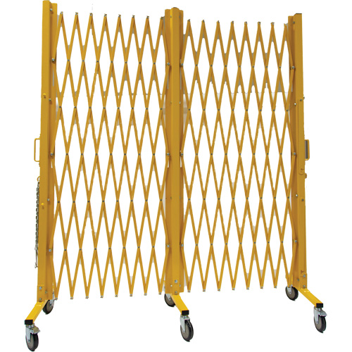 Barri&egrave;re extensible, 84" h x 20' lo, Jaune Advanced Consulting and Training Ltd.