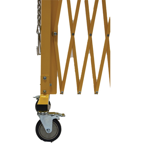 Barri&egrave;re extensible, 84" h x 20' lo, Jaune Advanced Consulting and Training Ltd.