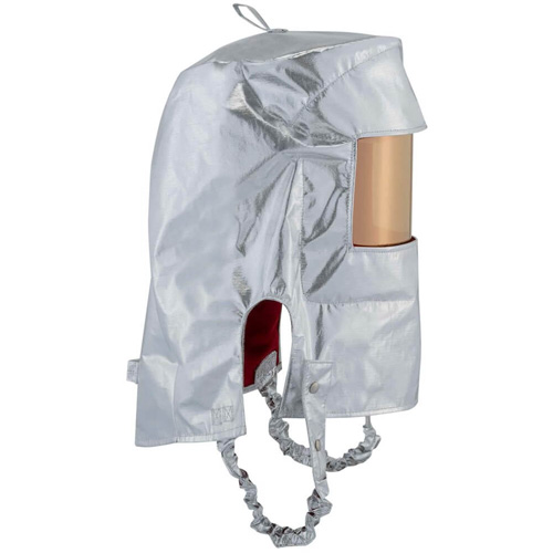 Cagoule r&eacute;fl&eacute;chissant la chaleur avec fen&ecirc;tre transparente dor&eacute;e Advanced Consulting and Training Ltd.