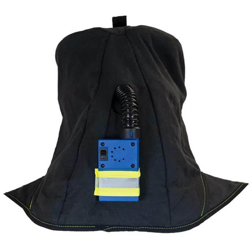 Cagoule de protection contre l'arc &eacute;lectrique TCG, Noir, 40 cal/cm², ANSI Z87.1/ASTM F1506/ASTM F1959/ASTM F2178/R&eacute;pond ou surpasse la norme CSA Z462/NFPA 70E, 4 Arc &eacute;lectrique EPI cat&eacute;gorie niveau Advanced Consulting and Training Ltd.