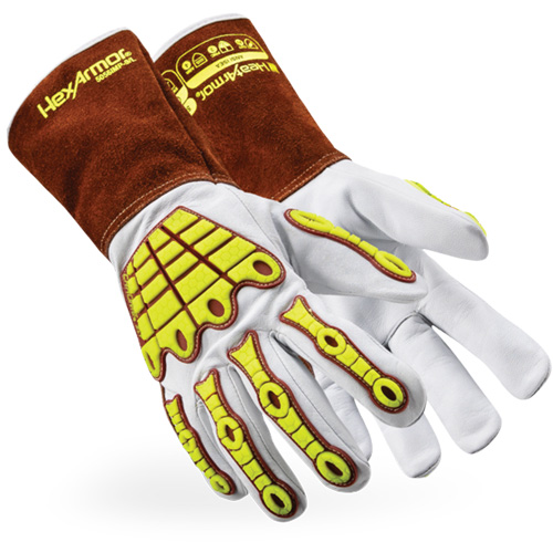 HeatArmor&reg; 5056IMP Welding Gloves, Grain Goatskin, Size 2X-Large Advanced Consulting and Training Ltd.