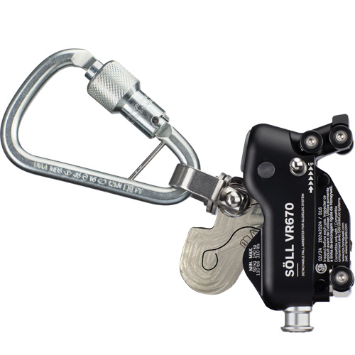 Dispositif antichute pour syst&egrave;me GlideLoc VR670 Advanced Consulting and Training Ltd.