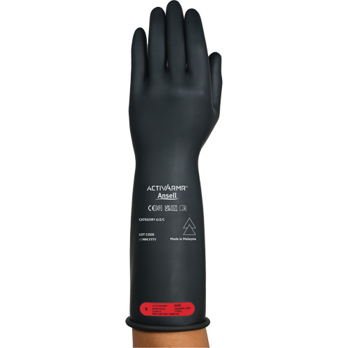 Gants &eacute;lectriques isol&eacute;s ultra l&eacute;gers ActivArmr RIG R014BUL, ASTM classe 0, Taille 11, 14" lo Advanced Consulting and Training Ltd.