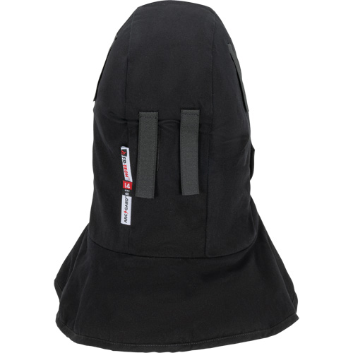 Doublure matelass&eacute;e ignifug&eacute;e Pioneer 765A pour casque de s&eacute;curit&eacute; avec un long cou et embout buccal amovible, Noir/Gris, Coton/FR-Tech/Modacrylique/Nylon Advanced Consulting and Training Ltd.