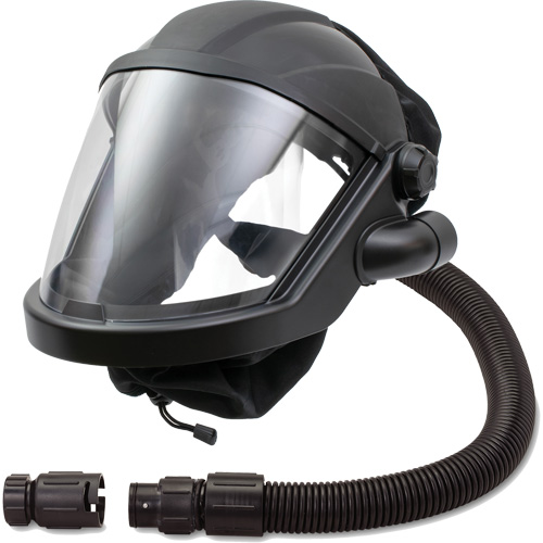 Masque respiratoire &agrave; adduction d'air avec refroidisseur MAXSHIELD, Universel, Pi&egrave;ce faciale Advanced Consulting and Training Ltd.