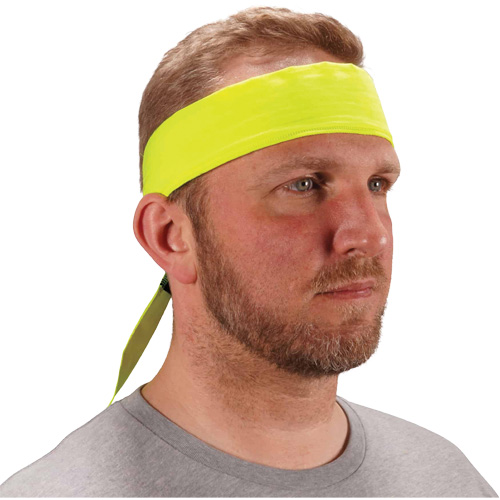 Bandeau de refroidissement Chill-Its 6702 avec polym&egrave;res int&eacute;gr&eacute;s et fermeture &agrave; nouer, Jaune lime haute visibilit&eacute; Advanced Consulting and Training Ltd.