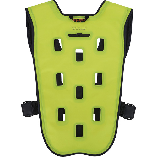 Veste de refroidissement &eacute;vaporatif Chill-Its 6685 avec fermeture &agrave; glissi&egrave;re, Grand/T-Grand, Jaune lime haute visibilit&eacute; Advanced Consulting and Training Ltd.