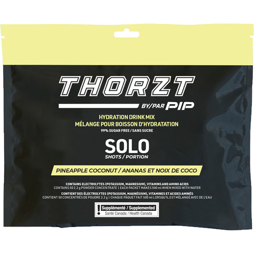 THORZT Sugar-Free Solo Shot Hydration Drink Mix, Single Serve, Pineapple-Coconut Advanced Consulting and Training Ltd.