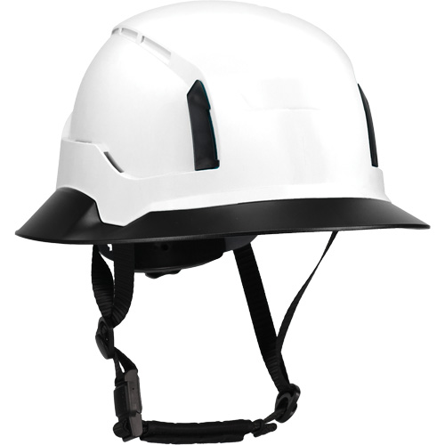 Wide Clip-On Full Brim for RZRBack Climbing Helmet, White Advanced Consulting and Training Ltd.