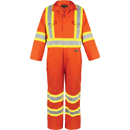 High-Visibility Unlined Coveralls, X-Large, High Visibility Orange Advanced Consulting and Training Ltd.
