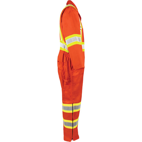 High-Visibility Unlined Coveralls, X-Large, High Visibility Orange Advanced Consulting and Training Ltd.