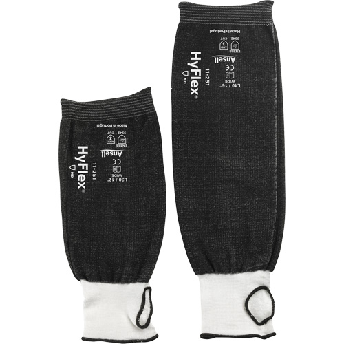 Manchon de protection large HyFlex 11-251, Intercept, 18", ASTM ANSI niveau A3, Noir Advanced Consulting and Training Ltd.