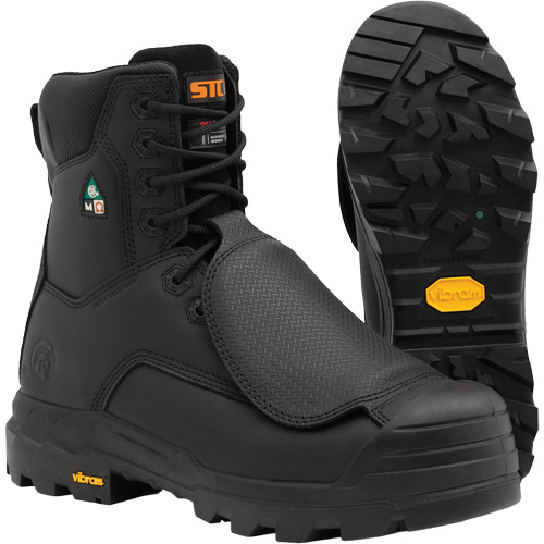 Vulcan Work Boots with External Metguard, Leather, Size 6, Impermeable Advanced Consulting and Training Ltd.