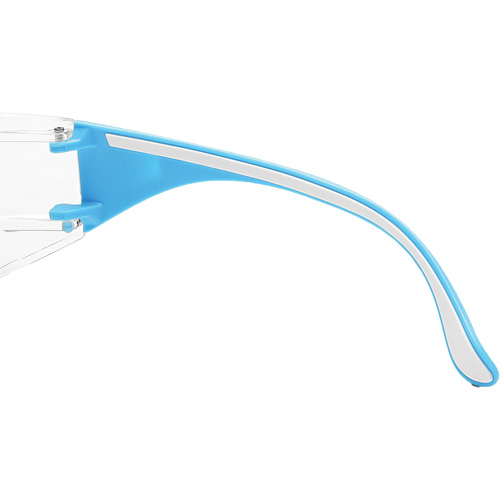 Lunettes de s&eacute;curit&eacute; bleu/blanc Adapt Lite, Lentille Transparent, Antibu&eacute;e/Anti-&eacute;gratignures, ANSI Z87+/R&eacute;pond ou surpasse la norme CSA Z94.3 Advanced Consulting and Training Ltd.