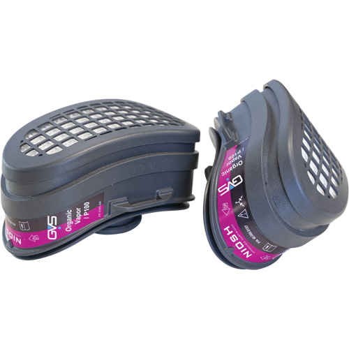 Filtres de rechange pour masques &agrave; profil bas Elipse OV-P100, Combinaison cartouche et filtre contre les particules pour gaz/vapeurs, Filtre P100 Advanced Consulting and Training Ltd.
