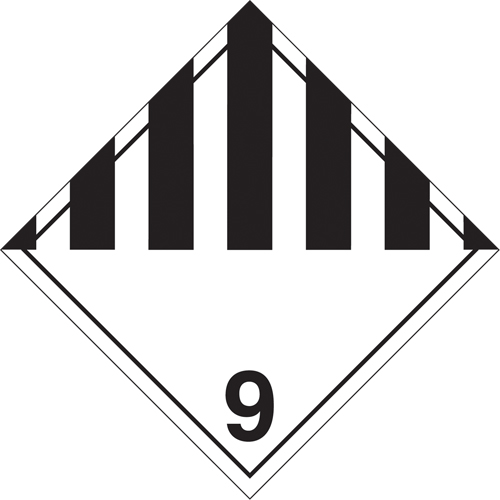 Miscellaneous Danger TDG Placard, Aluminum Advanced Consulting and Training Ltd.