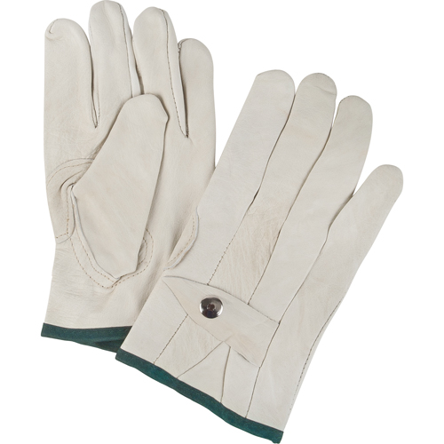Standard-Duty Ropers Gloves, Medium, Grain Cowhide Palm Advanced Consulting and Training Ltd.