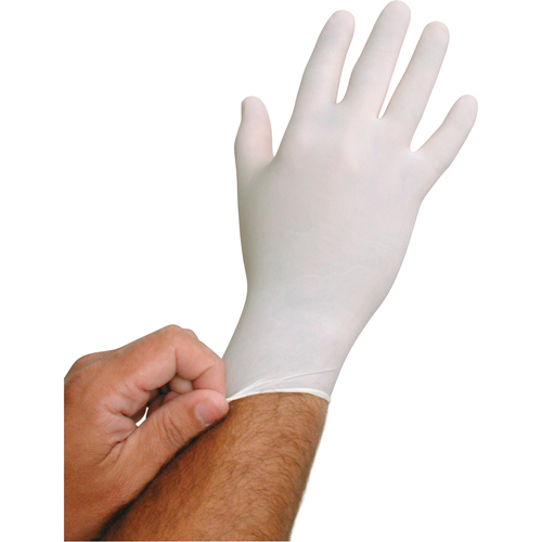 Gants jetables BioTek, Petit, Latex, 6 mils, Poudr&eacute;s, Blanc Advanced Consulting and Training Ltd.