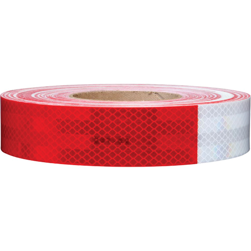 3M Scotchlite Diamond Grade mat&eacute;riau de perceptibilit&eacute; S&eacute;rie 983, 2" la x 18" lo, Rouge & blanc Advanced Consulting and Training Ltd.