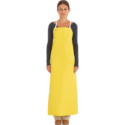 Tablier robuste renforc&eacute;, N&eacute;opr&egrave;ne, 45" lo x 35" la, Jaune Advanced Consulting and Training Ltd.