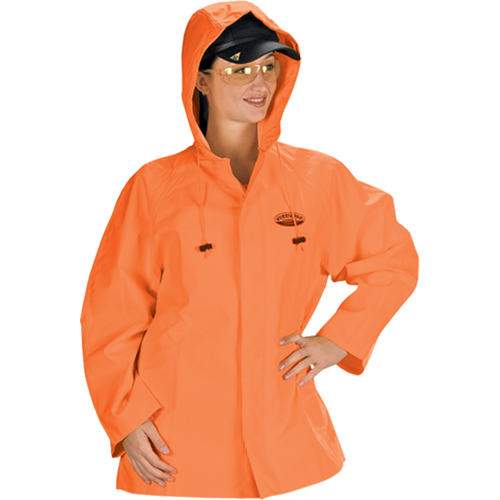 V&ecirc;tements imperm&eacute;ables Hurricane ignifuges et r&eacute;sistants &agrave; l'huile, veste, 4T-Grand, Orange haute visibilit&eacute; Advanced Consulting and Training Ltd.