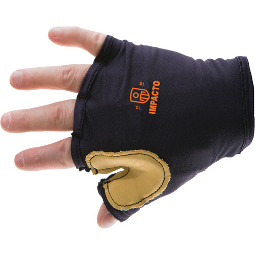 Anti-Impact Tool Grip Fingerless Left-Hand Glove, Size X-Small, Grain Leather Palm Advanced Consulting and Training Ltd.