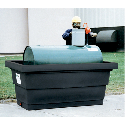 Poly-Tank&reg; Containment Unit 275 With Drain, 82.3" L x 45" W x 35.3" H, 275 US gal. Capacity Advanced Consulting and Training Ltd.