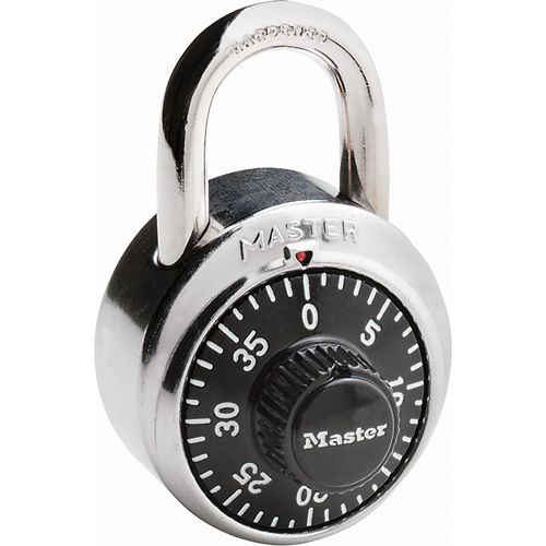 Padlock, Combination, Hardened Steel, 1-7/8" Width Advanced Consulting and Training Ltd.