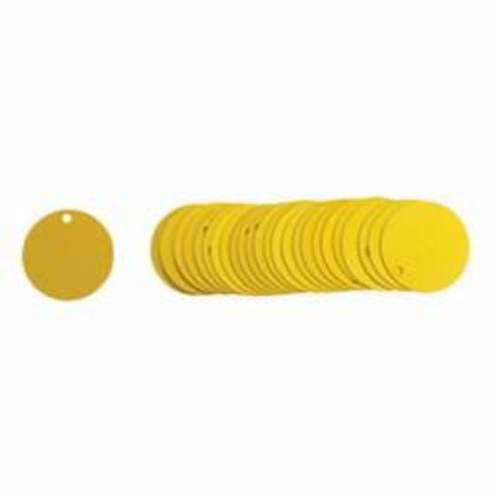 Blank Round Valve Tags, Aluminum, 1.5" dia Advanced Consulting and Training Ltd.